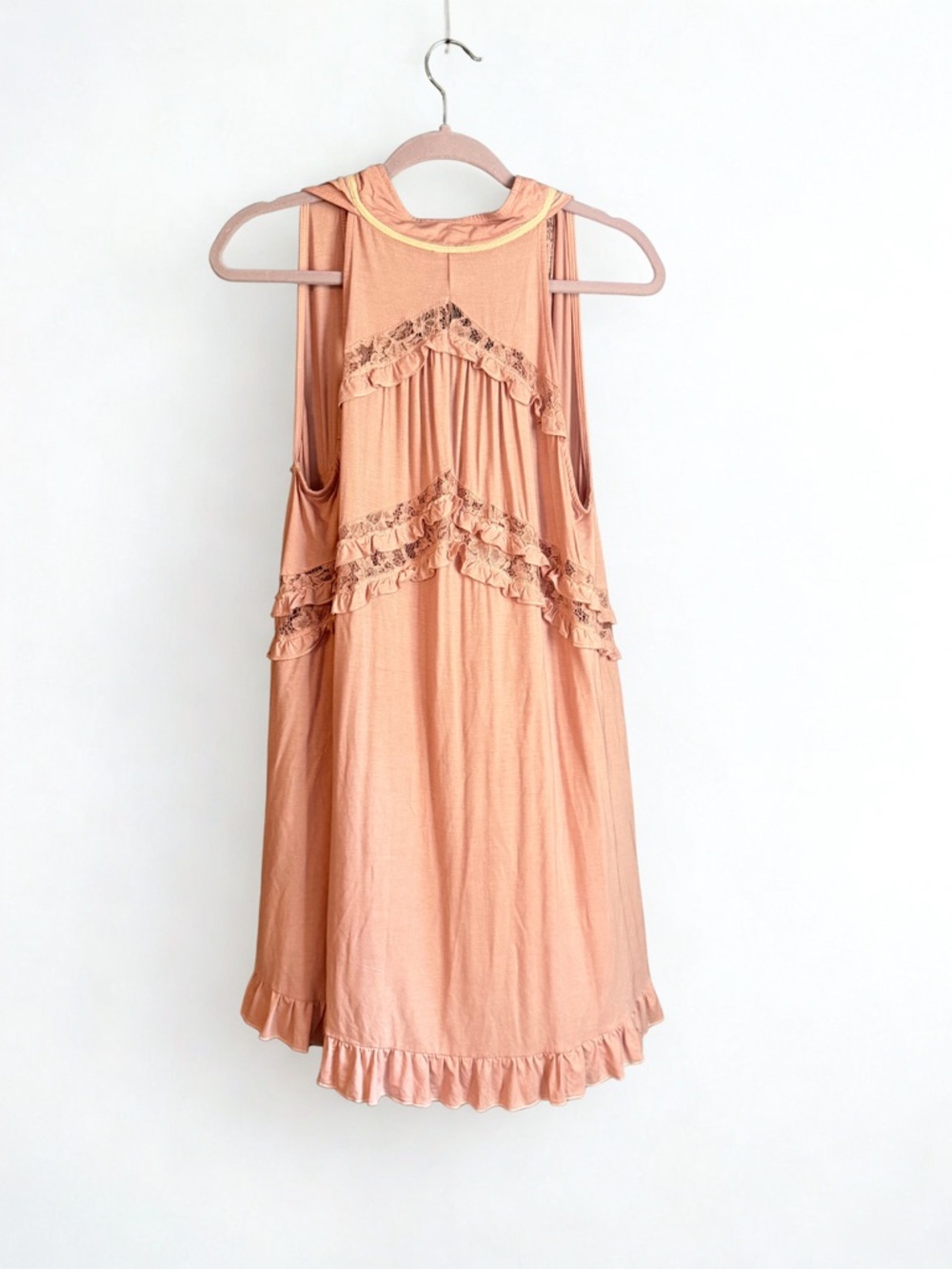 POL Pink Ruffled Tunic Dress - Picture 2 of 5